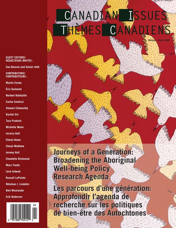 Les parcours d’une génération : approfondir l’agenda de recherche sur les politiques de bien-être des Autochtones